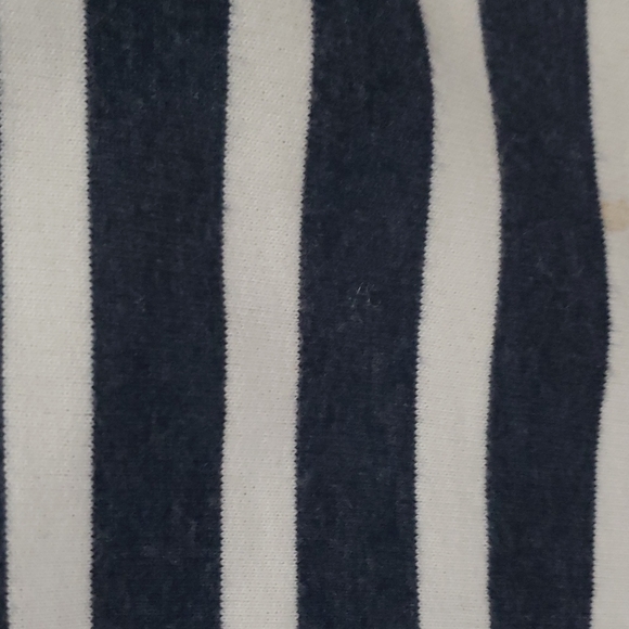 Old Navy Nautical Sweat Shorts Horizontal Stripe - Picture 3 of 4